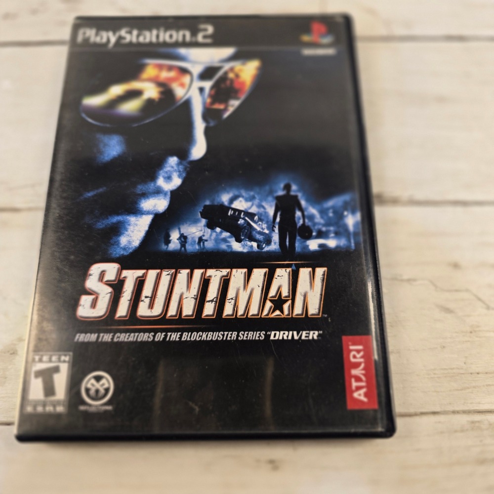 Stuntman Sony PlayStation 2 PS2 Game Atari Reflections SLUS 20250 CIB
